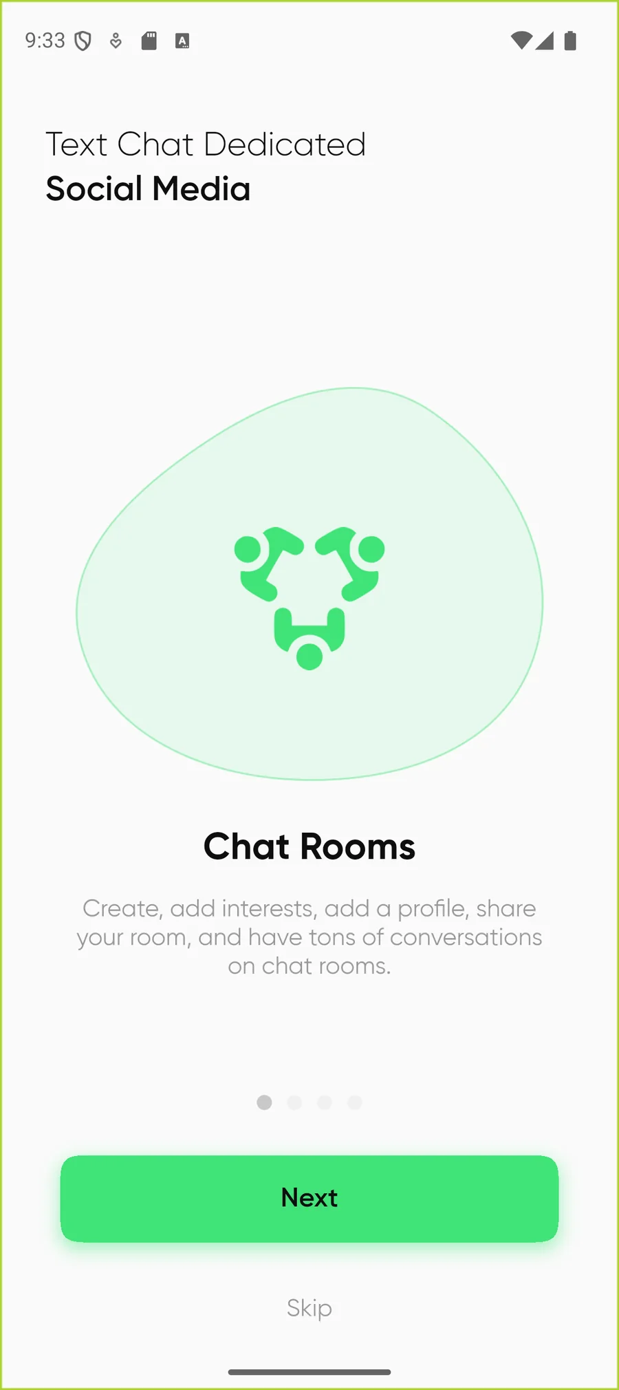 YooZit mobile application experience